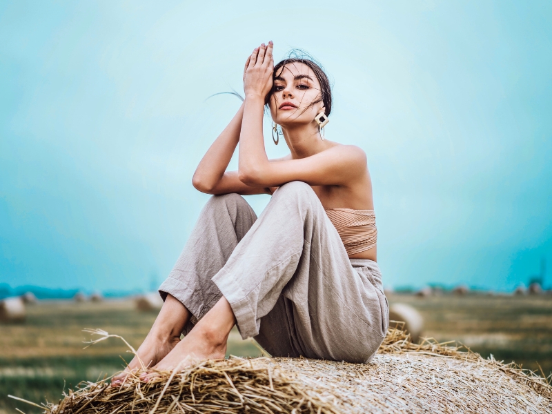 Lanene pantalone