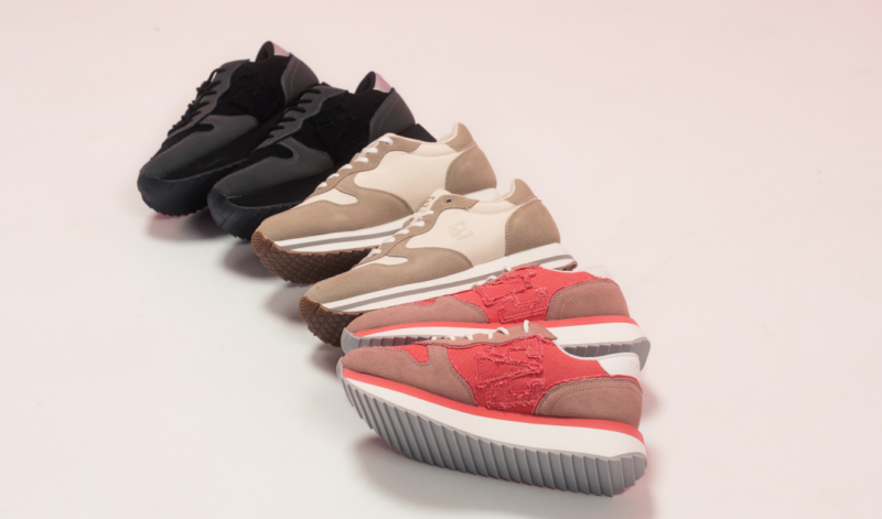 Ženske patike Eastbound modeli Muse i Sand u roze, krem i crnoj boji